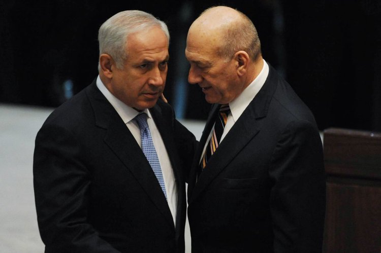 Olmert: Netanyahu İsrail’i yok etmek istiyor