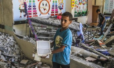 İşgalci İsrail 7 Ekim'den beri Filistin'de 8 bin 672 öğrenci katletti