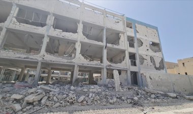 Terör rejimi Gazze'de 9 aydan beri okulları hedef alıyor