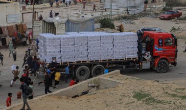 Barbar işgalci: Yardım kamyonuna ateş açtılar!