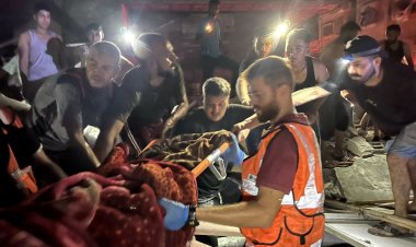 Soykırımcı  Netanyahu'nun ABD Kongresi'nde alkışlandığı gün, Gazze'de 60 noktaya saldırı yapıldı