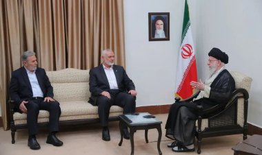 Ayetullah Hamaney, HAMAS ve İslami Cihad liderlerini kabul etti