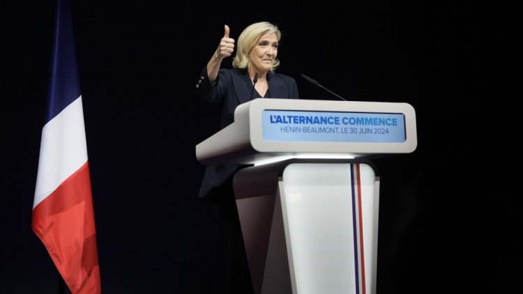 Fransa'daki seçimlerin galibi aşırı sağcı Ulusal Birlik