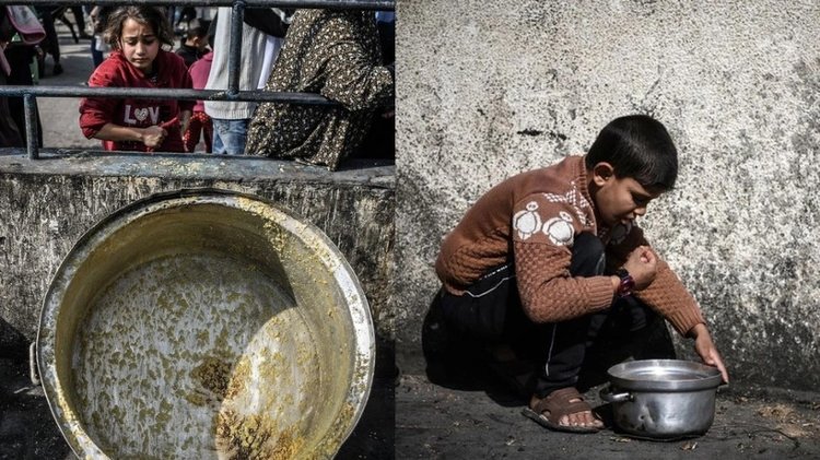 İsrail saldırıları altındaki Gazze halkı, kıtlıkla boğuşuyor