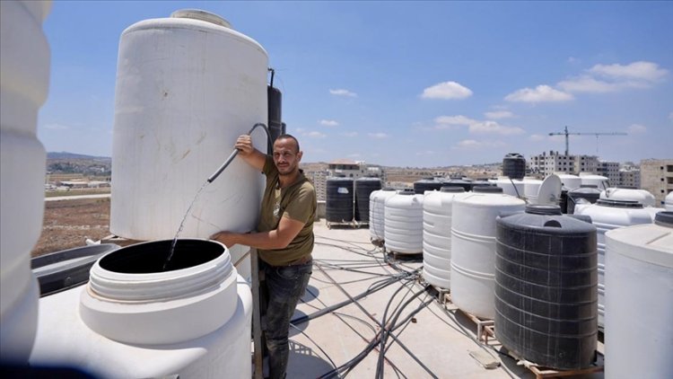 İşgal altındaki Doğu Kudüs'te yüz bini aşkın Filistinli suya hasret