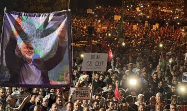 Şehid İsmail Heniyye'nin son çağrısına Ankaralılar geniş katılım gösterdi