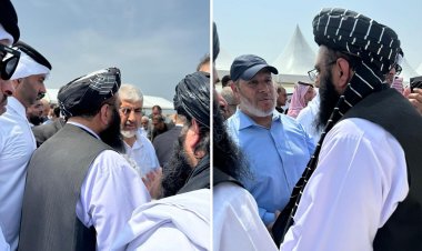 Afganistan İslam Emirliği heyeti, Doha'da üst düzey Hamas yetkilileriyle bir araya geldi