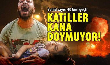 Gazze'de soykırım: Şehid sayısı 40 bini geçti