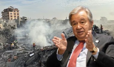 Guterres: Gazze'nin güneyinde acılar büyürken dünya bunu izliyor