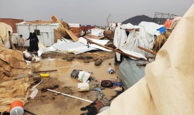 Yemen'de sel nedeniyle yerinden olan ailelerin sayısı 12 bini geçti