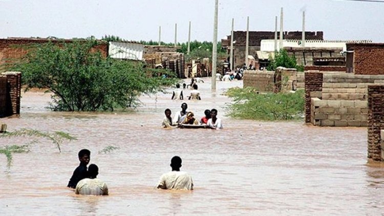 Sudan'daki şiddetli yağışlar, yerinden edilmiş binlerce kişiyi olumsuz etkiledi