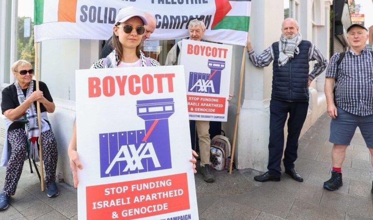 BDS baskısı sonuç verdi: Fransız sigorta devi AXA, İsrail bankalarıyla ilişkilerini kesti