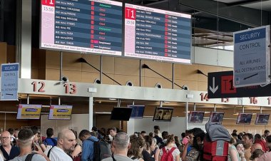 Belçika'nın Charleroi Havalimanı'nda bütün uçuşlar iptal edildi