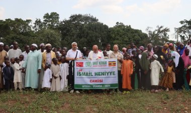 Şehid İsmail Heniyye Camii'nin temelleri atıldı