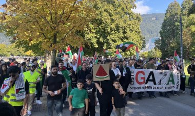 Avusturya’da Soykırımı Durdurun Yürüyüşü düzenlendi