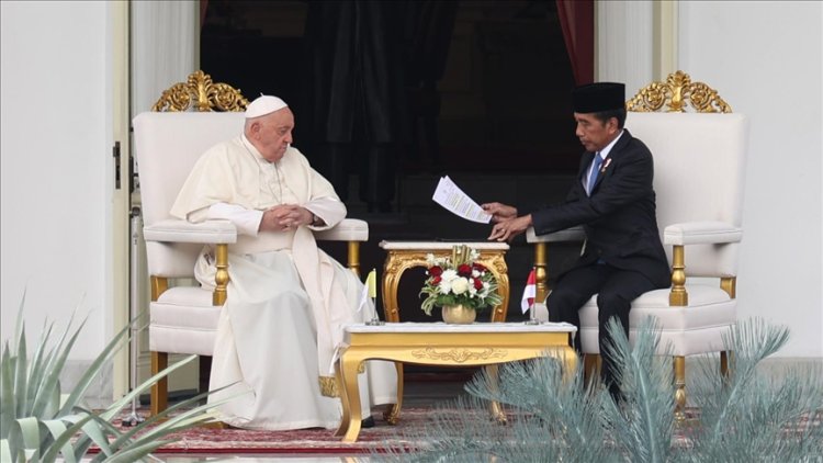 Endonezya Devlet Başkanı Widodo, Papa Franciscus ile görüştü