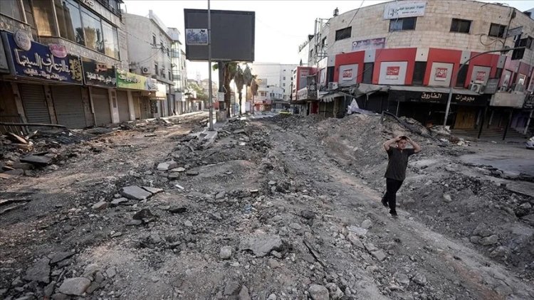 Terör rejimi Cenin'de geride büyük yıkım bırakarak çekildi