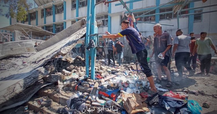 İsrail, Gazze'de yine okul bombaladı: 15 şehit çok sayıda yaralı