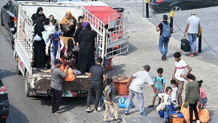 BM: Lübnan'dan Suriye'ye geçenlerin sayısı 100 bine ulaştı