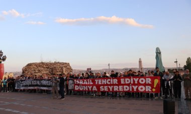 Ankara'da sabah namazı sonrası Filistin ve Lübnan için dualar edildi