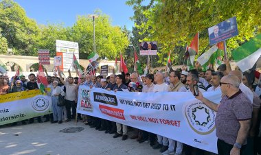 Şanlıurfa’da Şehid Yahya Sinvar için basın açıklaması düzenlendi