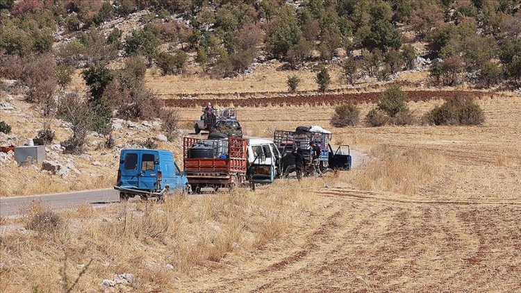 Lübnan'dan 128 binden fazla kişinin Suriye'ye geçtiği bildirildi