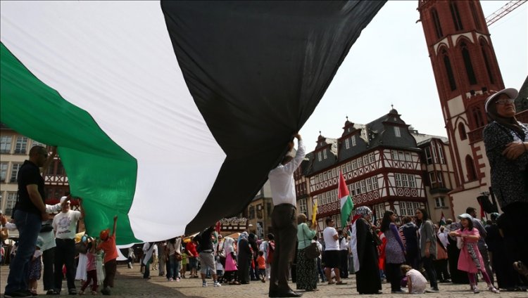 Frankfurt'ta Filistin'e destek gösterisi yasaklandı