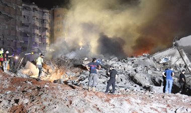 Siyonist İsrail Lübnan'da 40 bin konut yıktı