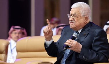 Abbas, adil barış için Trump ile çalışmaya hazır olduğunu söyledi