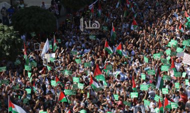 Ürdün İhvan’ından Filistin’e destek gösterisi: Amerika terörizmin başıdır