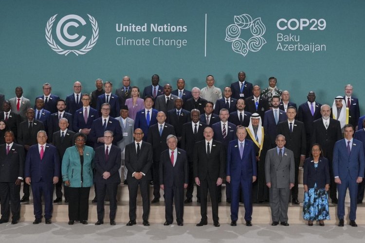 COP29 Dünya Liderleri İklim Zirvesi başladı