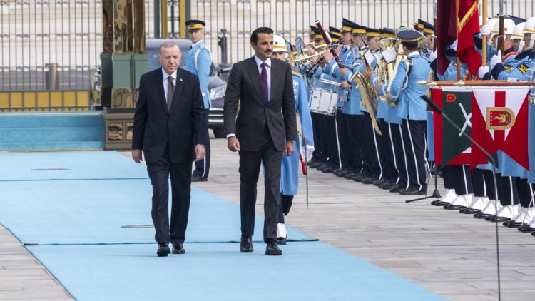 Katar Emiri Al Sani Ankara'da