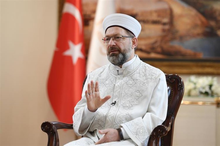 Diyanet İşleri Başkanı Erbaş: Filistin'de on binlerce kadın katledildi