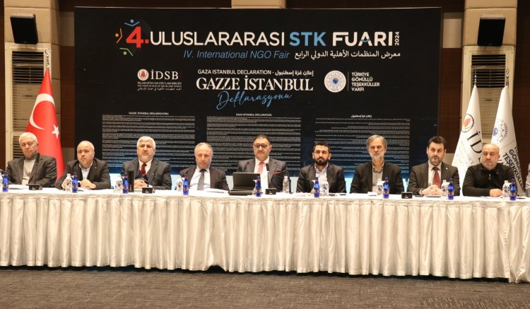 Gazze İstanbul Deklarasyonu kamuoyu ile paylaşıldı