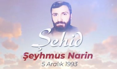 Şehadetinin yıl dönümünde Şehid Şeyhmus Narin'i rahmetle yâd ediyoruz
