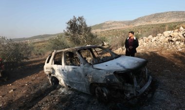 İşgal rejimi İHA ile bir araca suikast yaptı