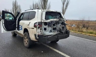 Zaporijya Nükleer Santrali yakınlarında UAEA aracına saldırı
