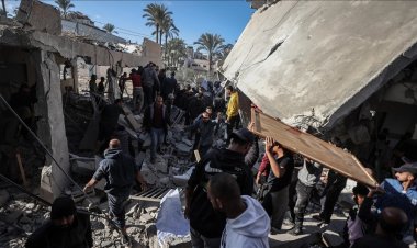 İşgalci İsrail, Gazze'de bir apartman dairesini vurdu 10 Filistinli şehid oldu