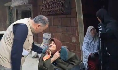 Umut Kervanı Yermük Kampı'nda yaşam mücadelesi verenlere nakdi yardım ulaştırdı