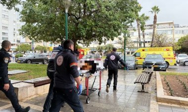 Tel Aviv yakınlarındaki Herzliya'da direniş eylemi