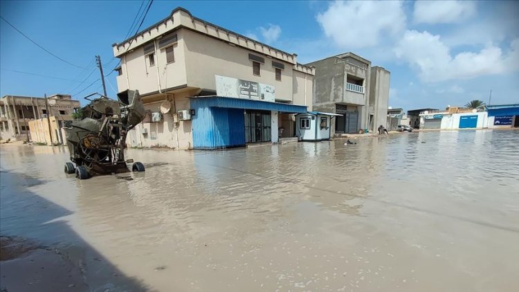 Libya'da şiddetli yağışlar sele yol açtı