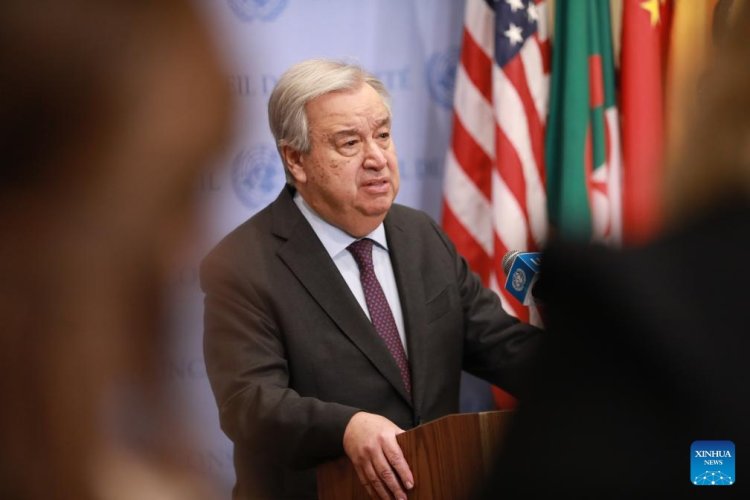 Guterres: Suriye halkı tarihi bir dönüm noktasında