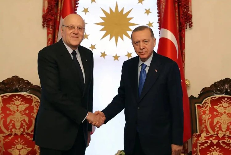 Cumhurbaşkanı Erdoğan, Lübnan Başbakanı Mikati'yi kabul etti