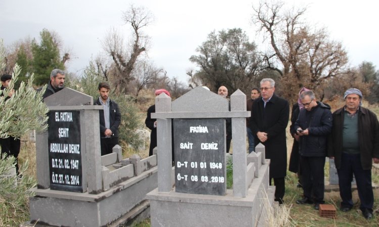 Şehid Abdullah Deniz kabri başında yâd edildi