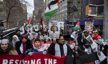 ABD'de, İsrail'in kaçırdığı doktor Ebu Safiyye için gösteri düzenlendi