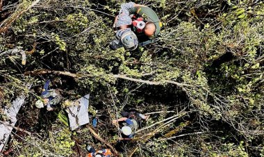 Kolombiya'daki uçak kazasında 10 kişi öldü