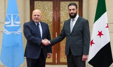 UCM Başsavcısı Han, Suriye lideri Ahmed Şara ile görüştü