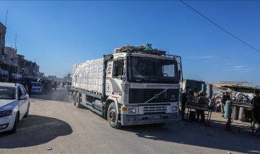 Ateşkesin başlangıcından bu yana Gazze'ye 2 bin 857 yardım tırı girdi