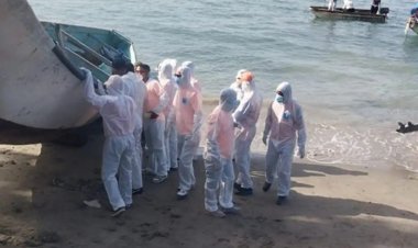 Kıyıya vuran teknede 13 ceset bulundu