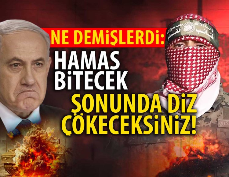 Katil Netanyahu sözlerini yerine getiremeden direniş karşısında diz çöktü!